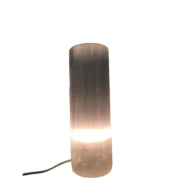Selenite Flat Top Lamp - Picture 1 of 6